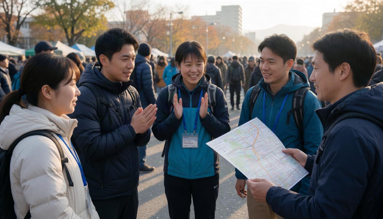 二人で楽しむ散策